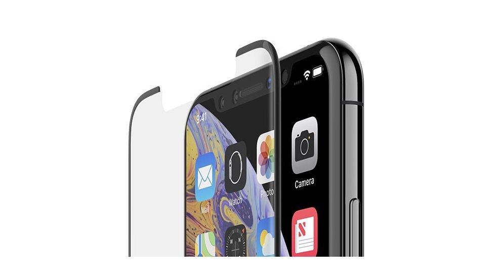 حماية تيمبرد جلاس للشاشة من بلكين للأيفون 11 - أسود
