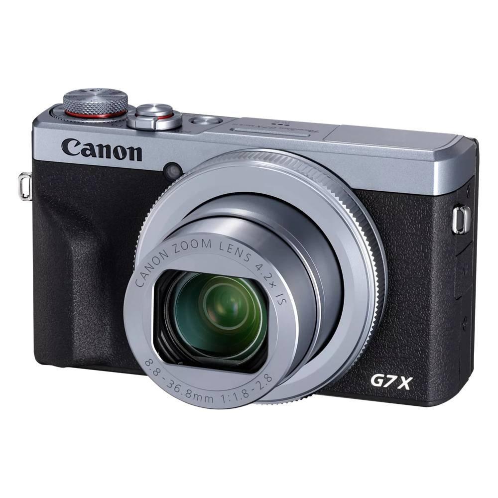 Canon PowerShot G7 X Mark III Compact Camera, 3638C002AA - Silver