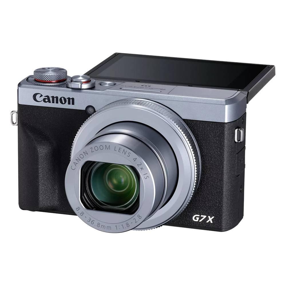 Canon PowerShot G7 X Mark III Compact Camera, 3638C002AA - Silver