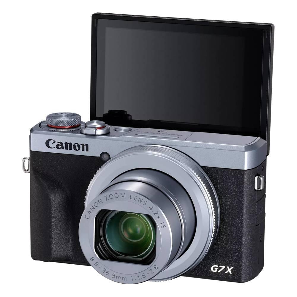 Canon PowerShot G7 X Mark III Compact Camera, 3638C002AA - Silver