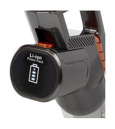 مكنسة كهربائية لاسلكية من برينسيس، قدرة 250 واط، سعة 0.6 لتر، 339491 - رمادي