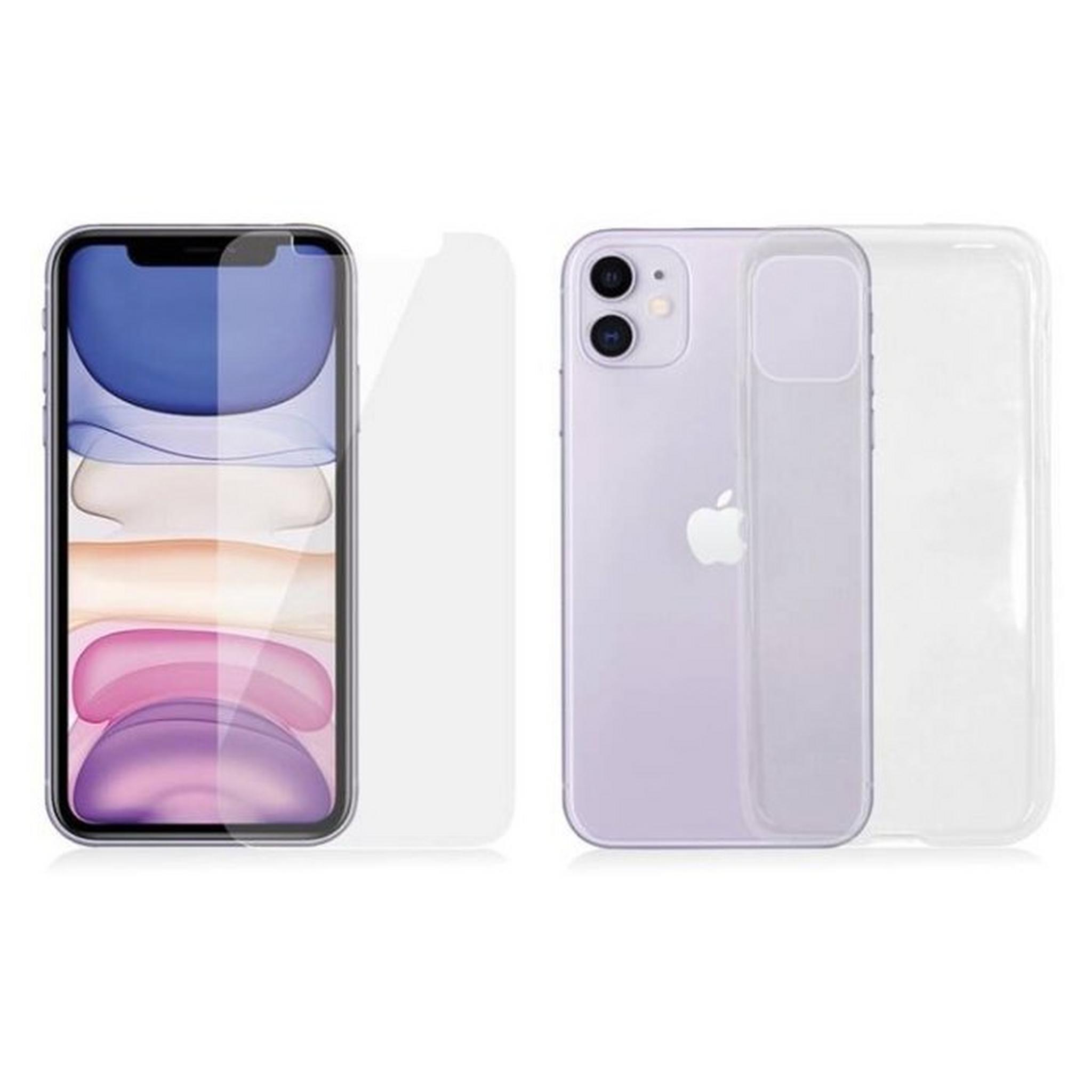 PanzerGlass Dual-360 Screen Protector & Soft Case for iPhone 11