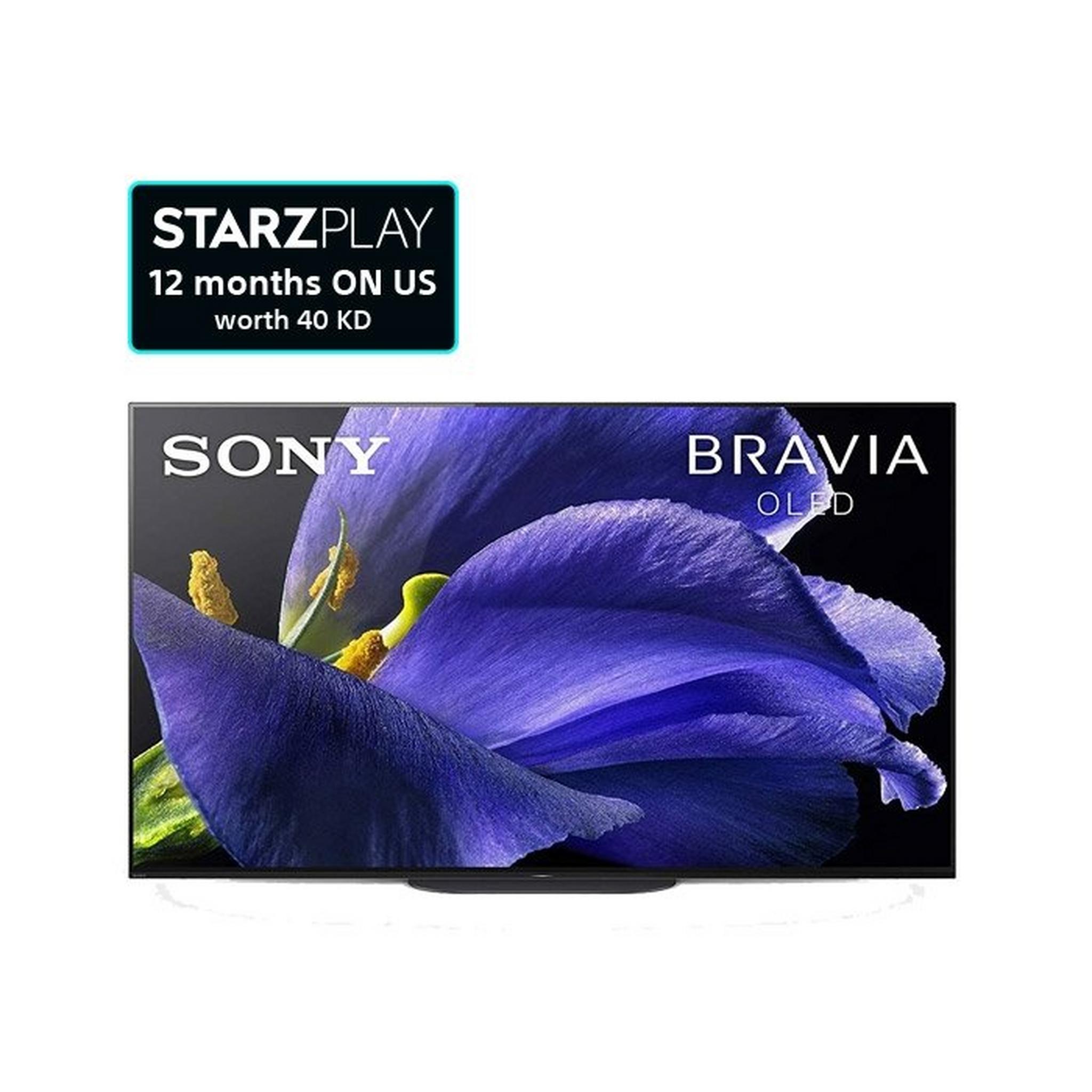 Sony TV 77-inch Master Series Android 4K OLED HDR - (KD-77A9G)
