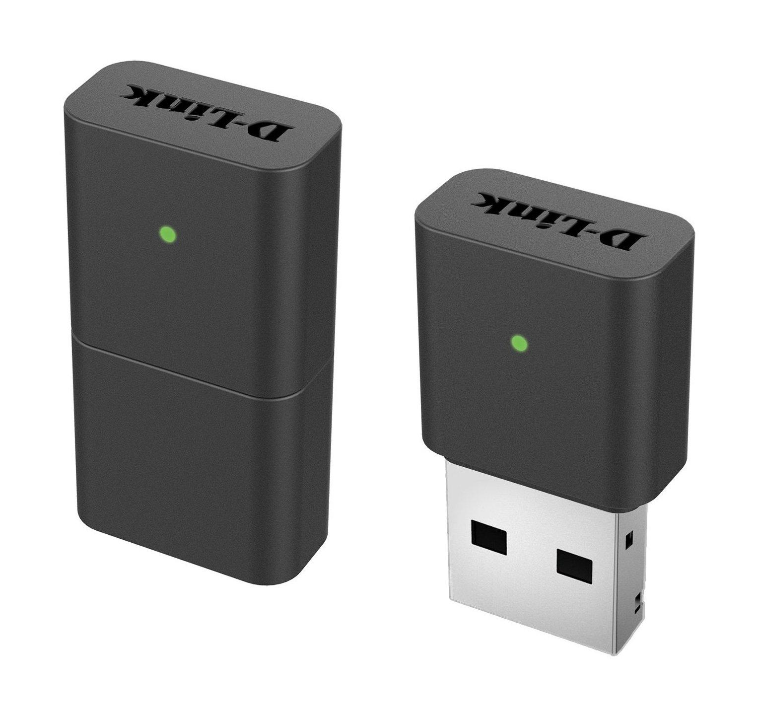 محول من دي-لينك، يو إس بي، نطاق فردي، DWA-131 - أسود