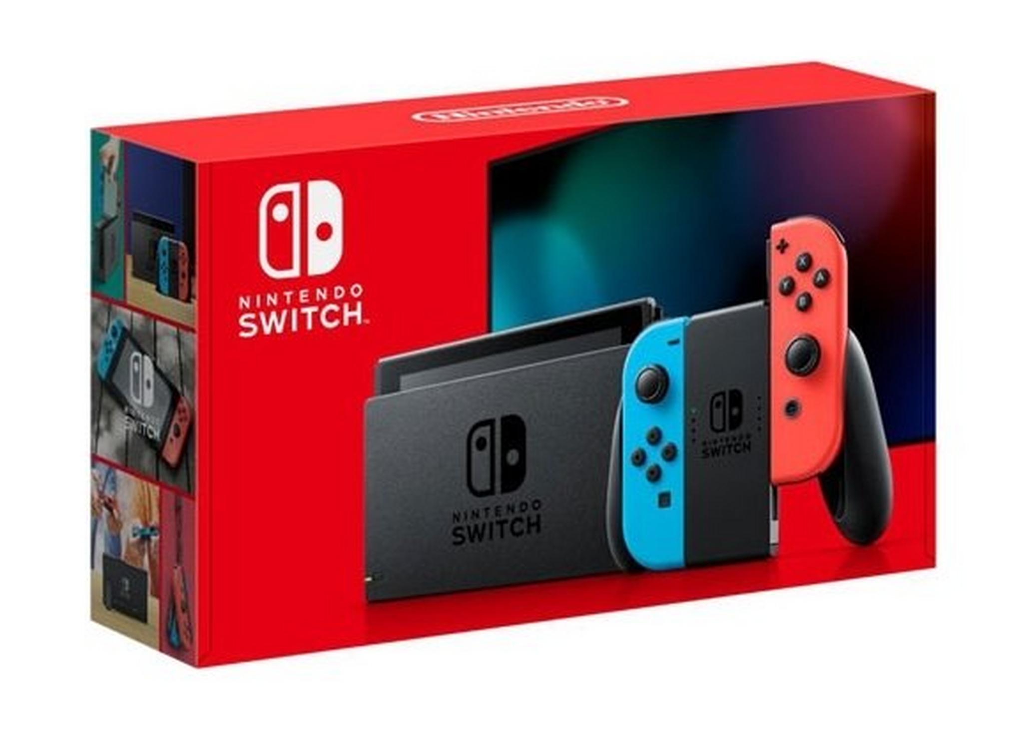 Nintendo Switch Console Neon + Extended Battery