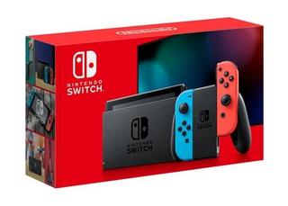 Buy Nintendo switch console neon + extended battery in Kuwait
