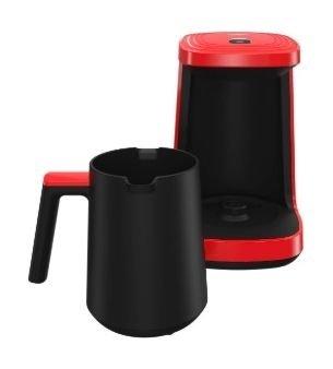 ماكينة تحضير القهوة التركية مونوس من بيكو ، 500 واط، 1 لتر، TKM2940K - احمر