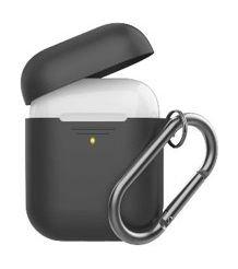  Promate Silicon Cover Case for Airpods - Black