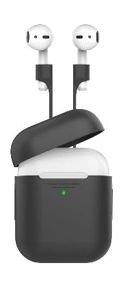 Promate Protective Case and Strap Kit for Airpods - Black