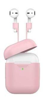 Promate Protective Case and Strap Kit for Airpods - Pink