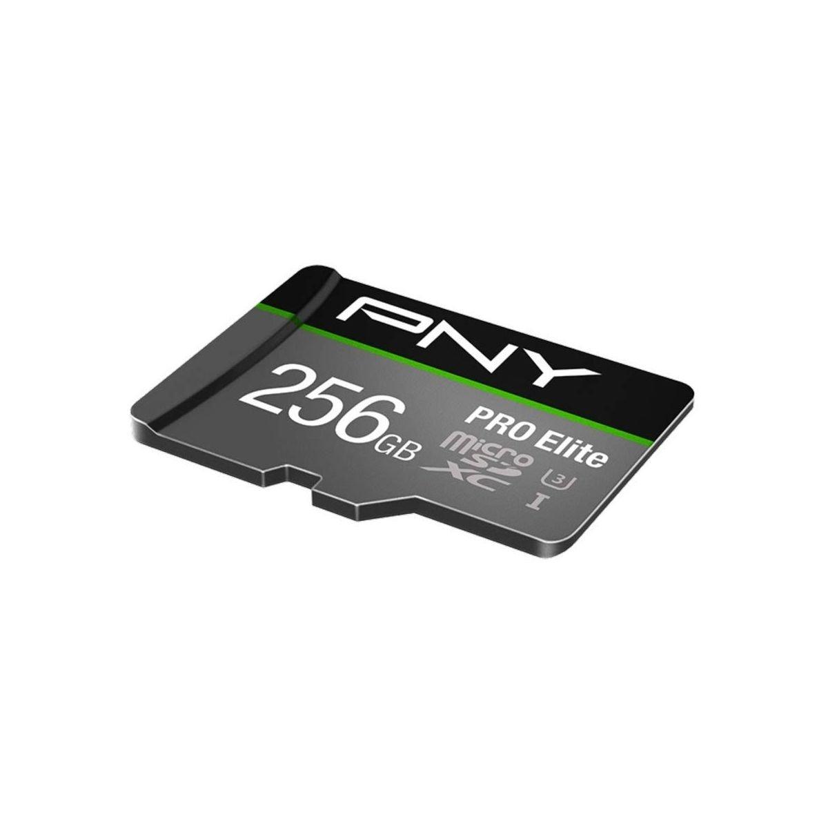 PNY PRO Elite MicroSD Card 256GB