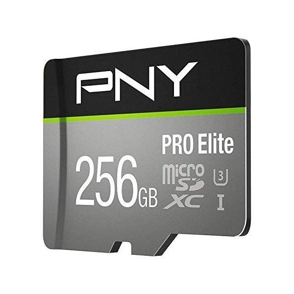 PNY PRO Elite MicroSD Card 256GB