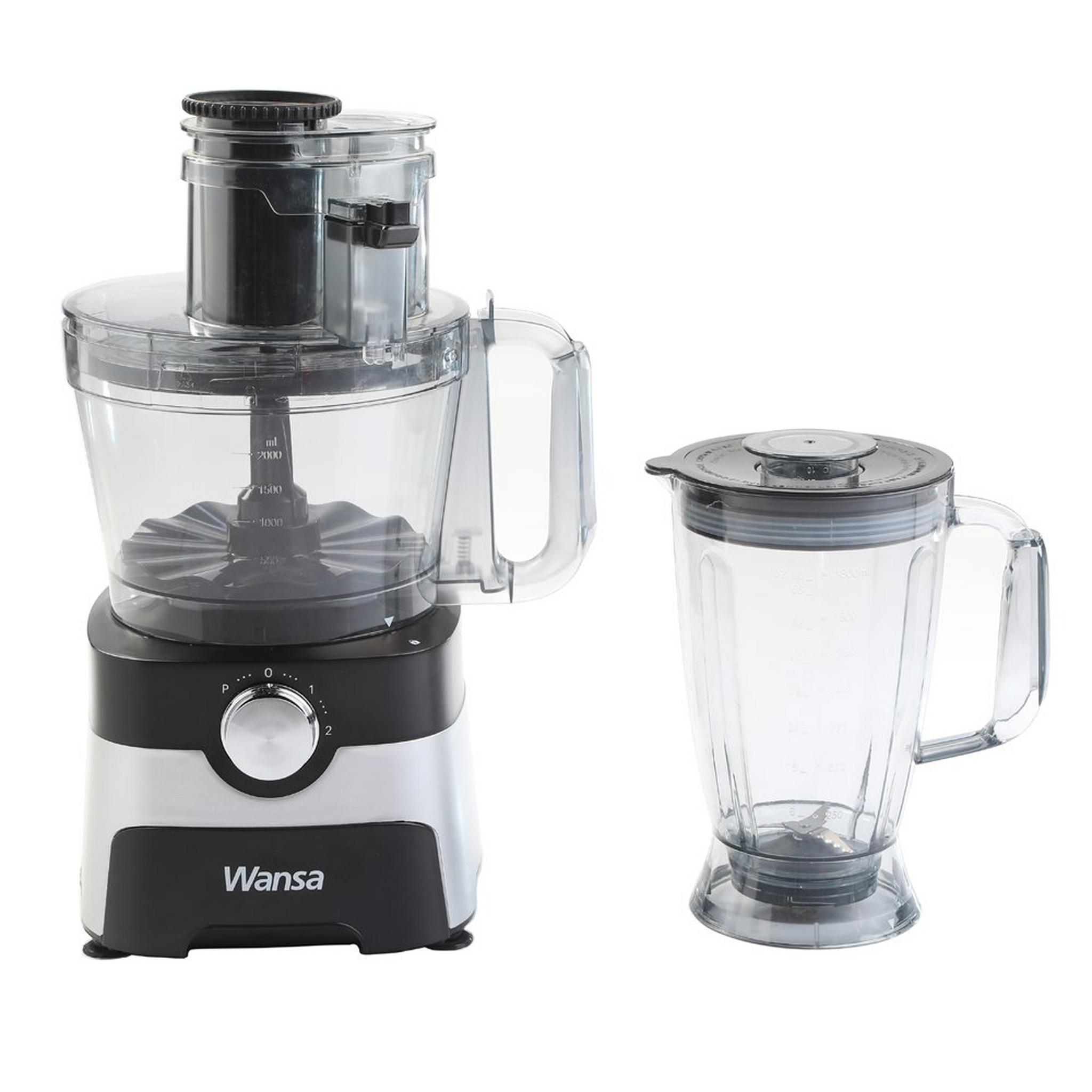 Wansa Food Processor - 1000W 3.5L (FP403W)