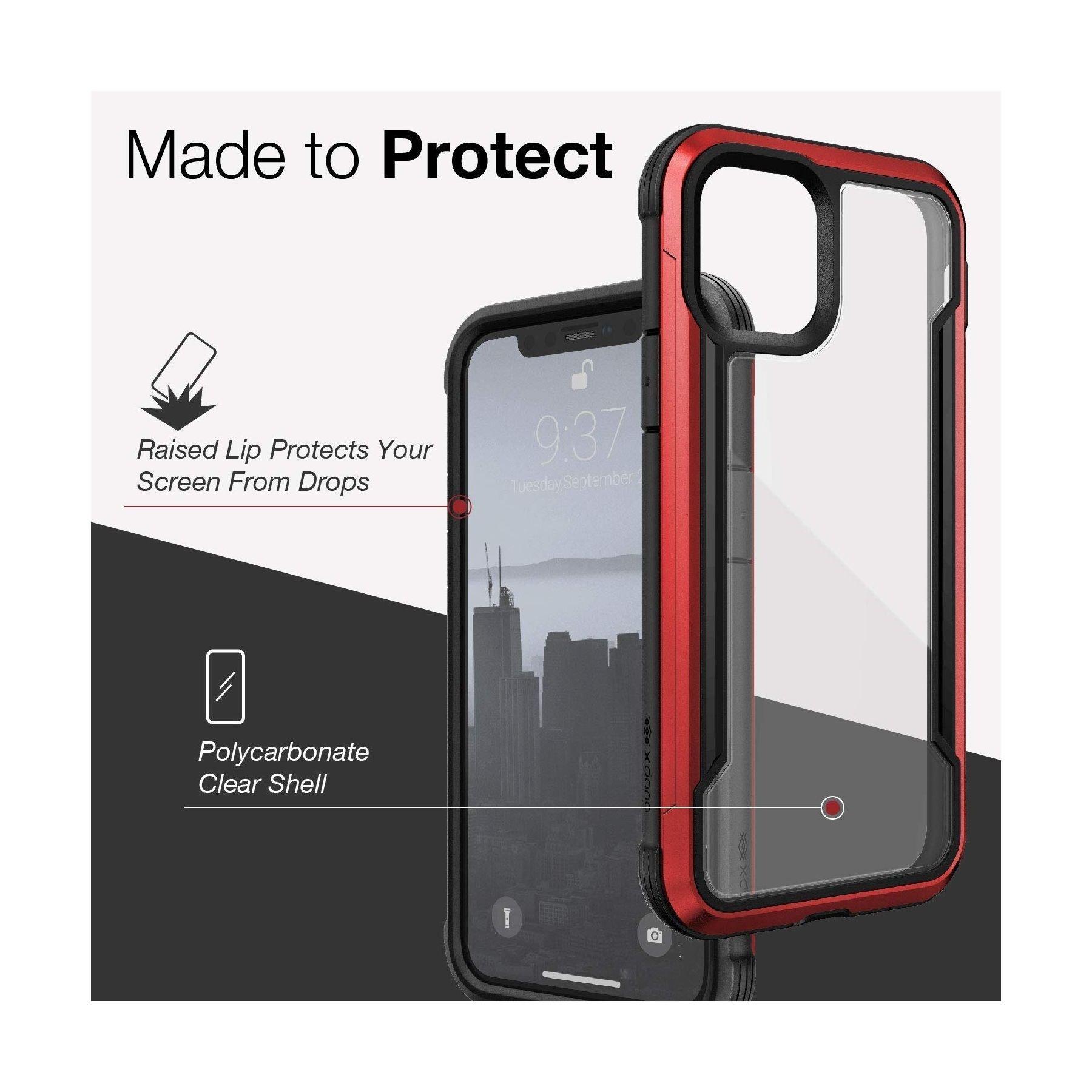 Xdoria Defense Shield For iPhone 11 Pro (484404) - Red