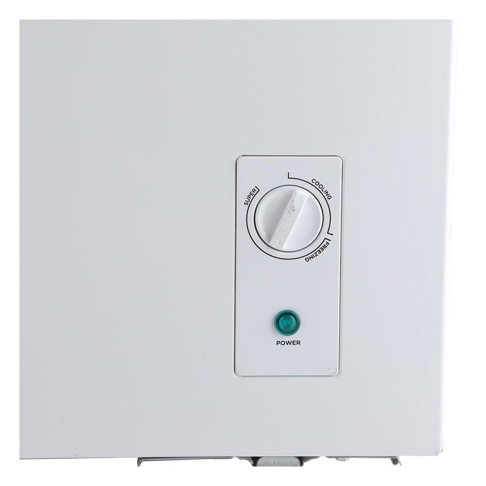 فريزر أفقي من ونسا، 7 قدم مكعب، 198 لتر، WC-259-WTC62 - أبيض