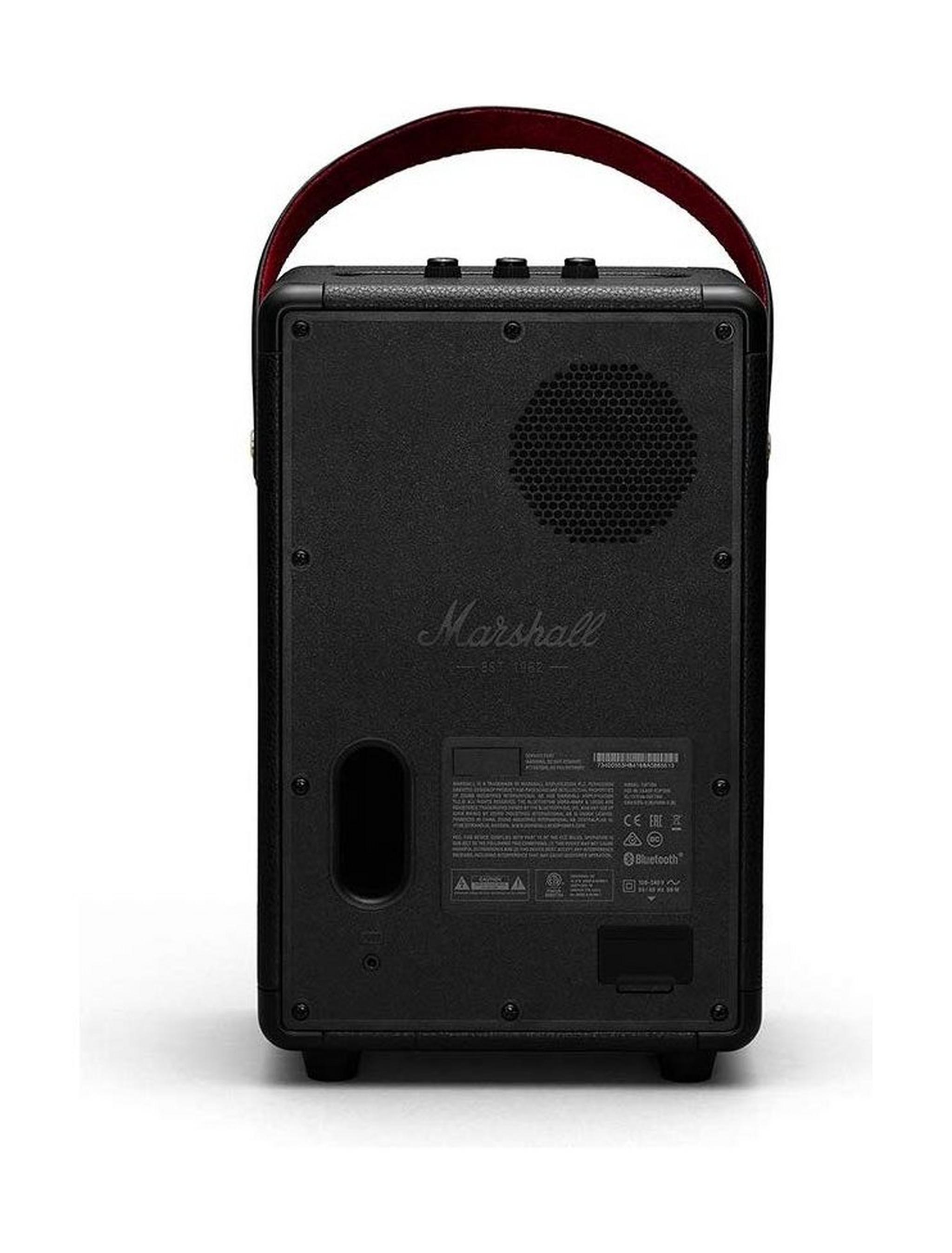 مكبر الصوت مارشال تيوفتون المحمول بتقنية البلوتوث - أسود