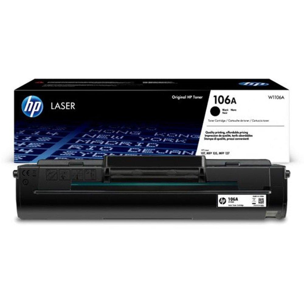 Buy Hp 106a original laser toner cartridge (w1106a) - black in Kuwait