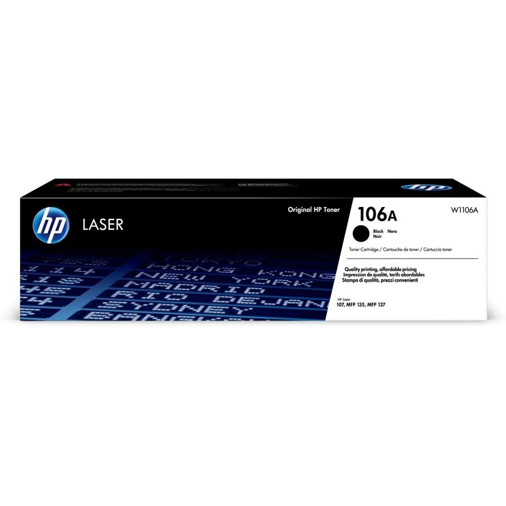 HP 106A Original Laser Toner Cartridge (W1106A) - Black
