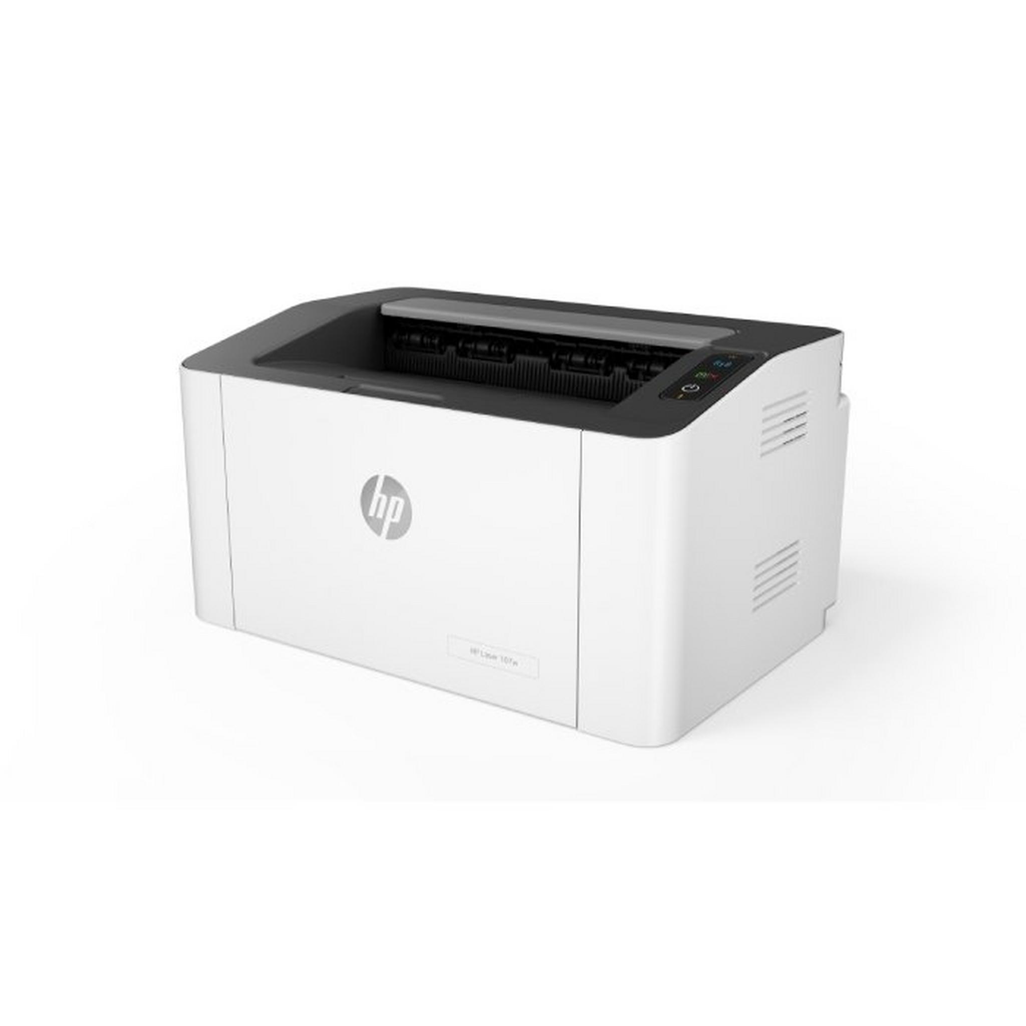 HP 107W Laser Printer - (4ZB78A)
