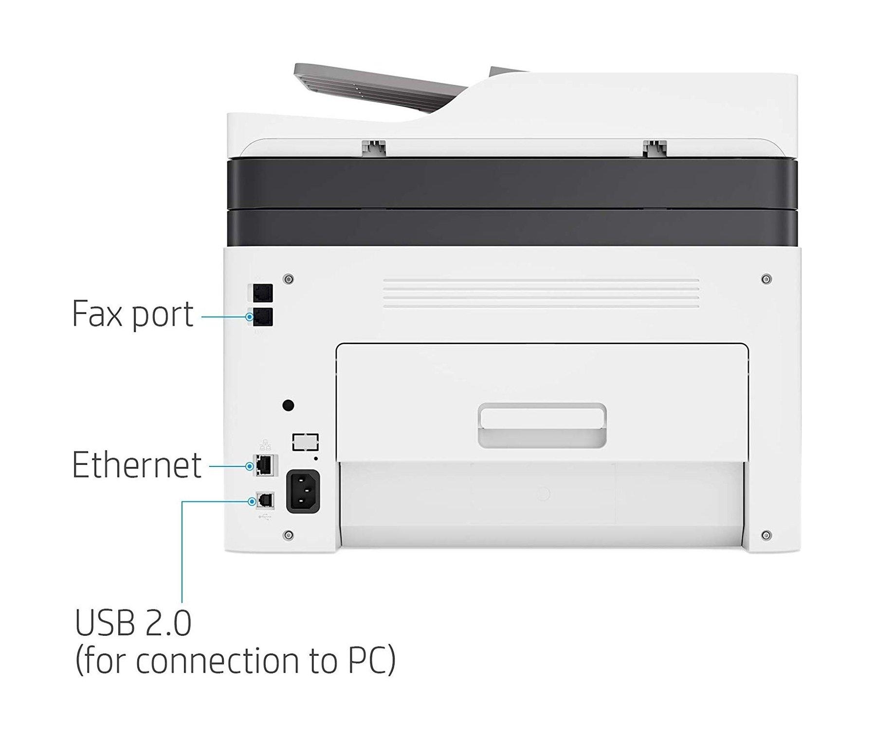 HP Color Laser 179fnw Multi-function Printer, 4ZB97A - White