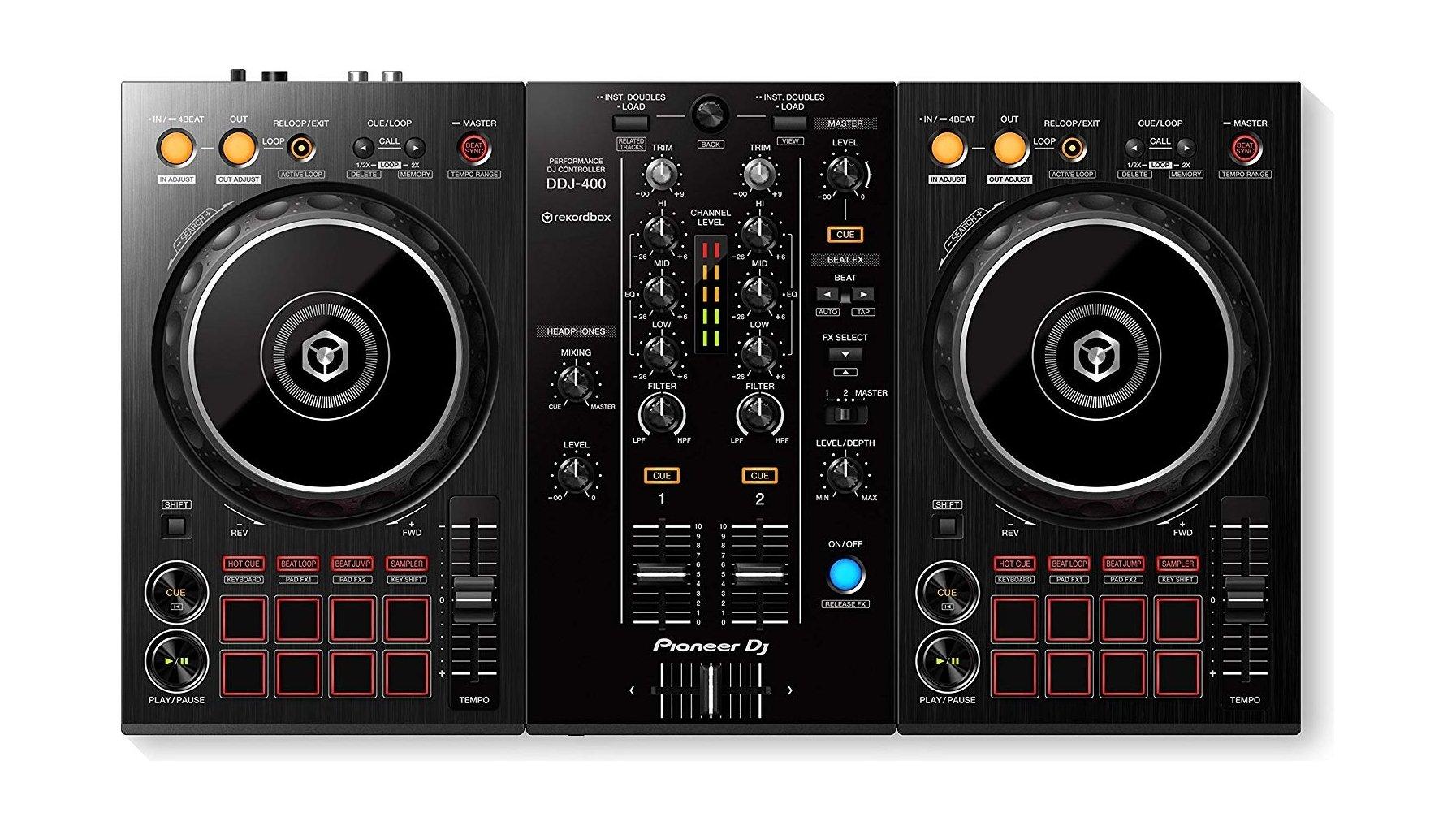 وحدة التحكم 2 قناة ، دي دي مع يو اس بي من بايونير - (DDJ-400)