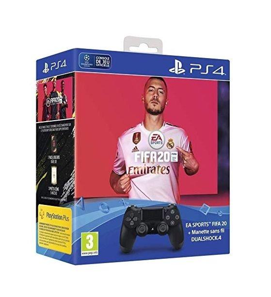 Sony DualShock 4 Wireless Controller + FIFA 20 Standard Edition