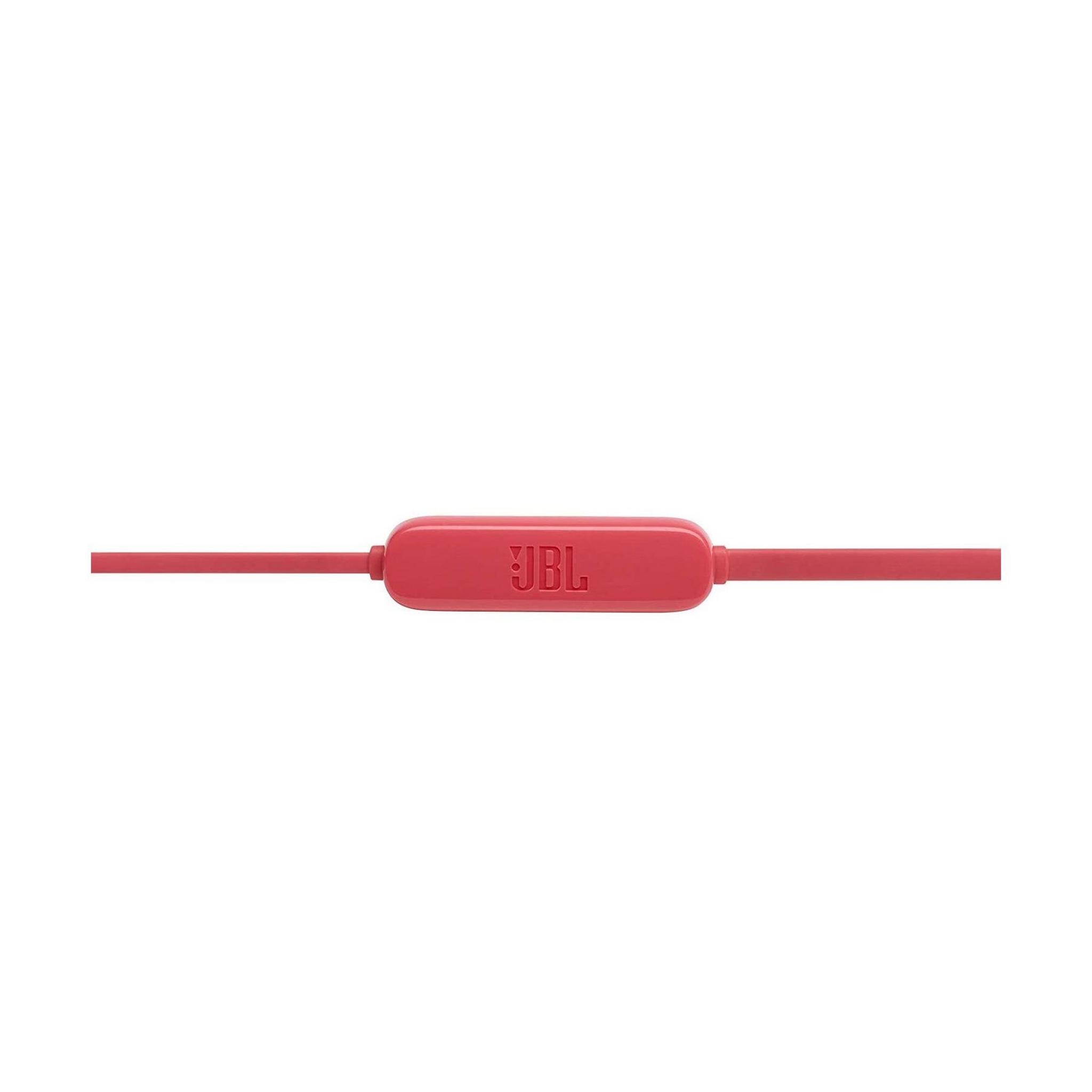 سماعة الاذن جي بي ال اللاسلكية مع زر تحكم (T115BT) -  أحمر