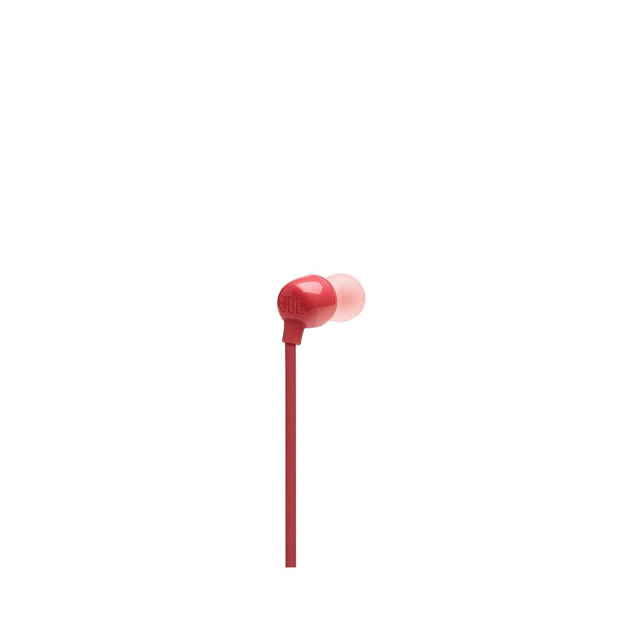 سماعة الاذن جي بي ال اللاسلكية مع زر تحكم (T115BT) -  أحمر