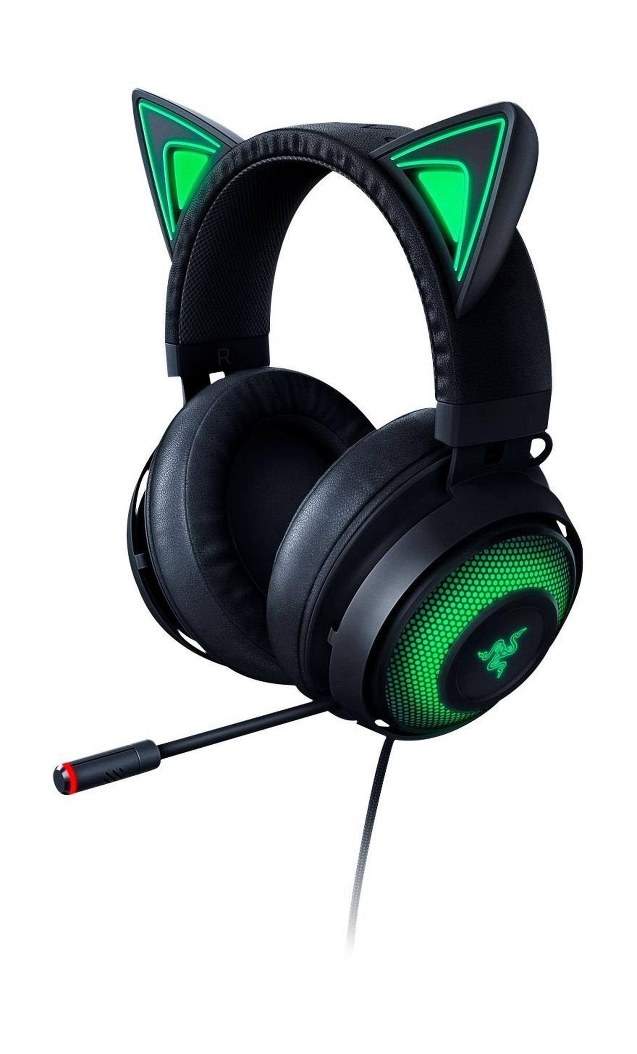 Razer Kraken Kitty Edition Wired Gaming Headphone - Black