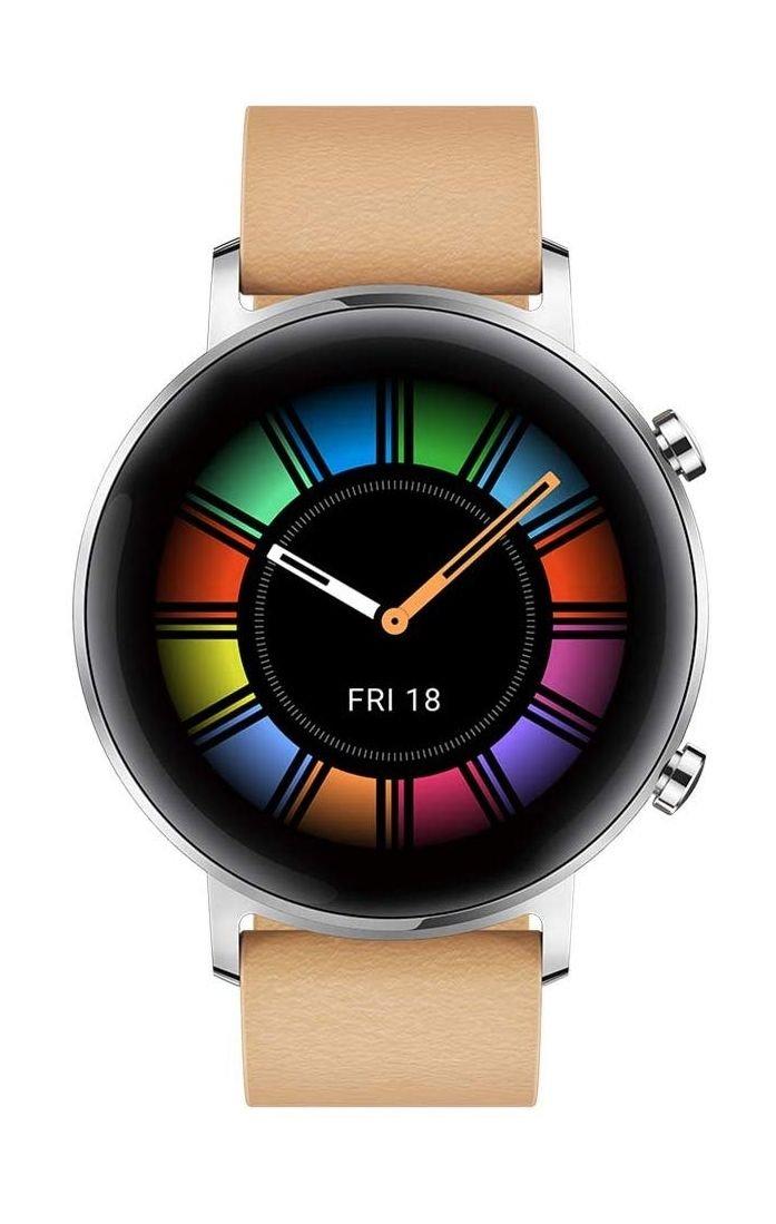 ساعة هواوي GT 2 كلاسيك الذكية 42 ملم - بيج