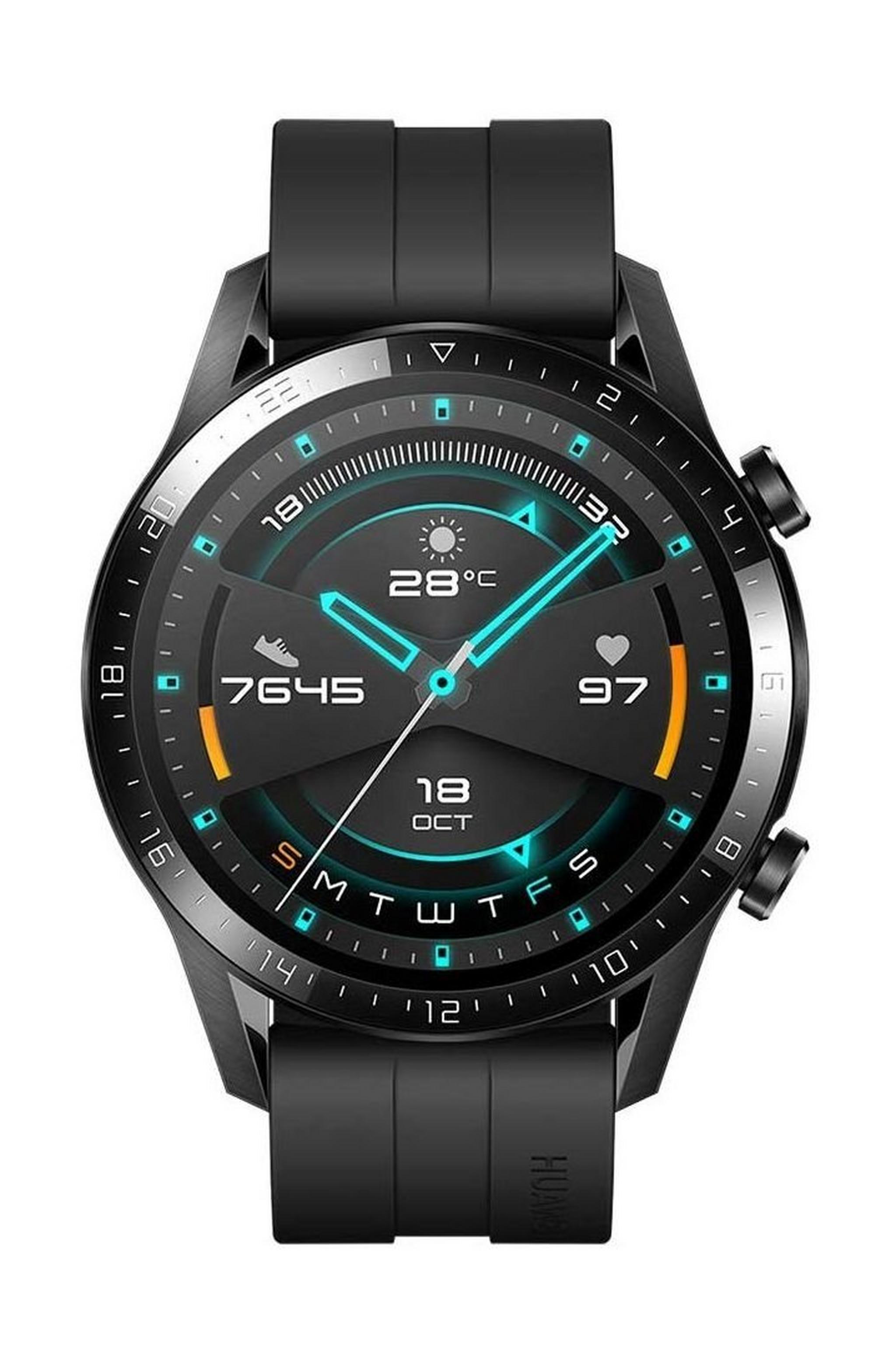 ساعة هواوي GT 2 الذكية 46 ملم - أسود