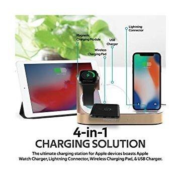 موزع شحن باور ستيت لاسلكي من بروميت - رمادي