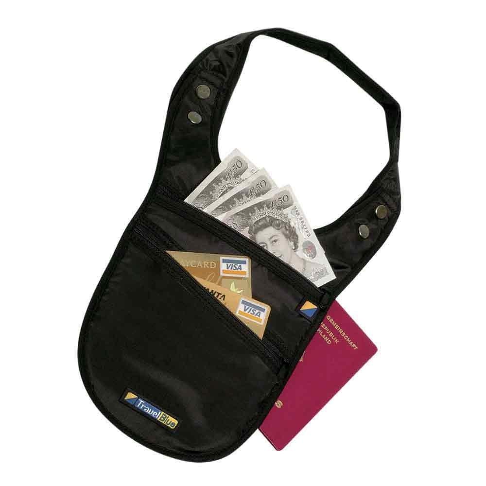 Travel Blue Security Shoulder Holster Wallet - Black