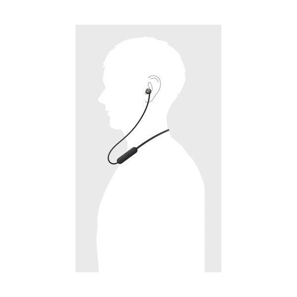 Sony Wireless In-Ear Earphones (WI-C310) - Black