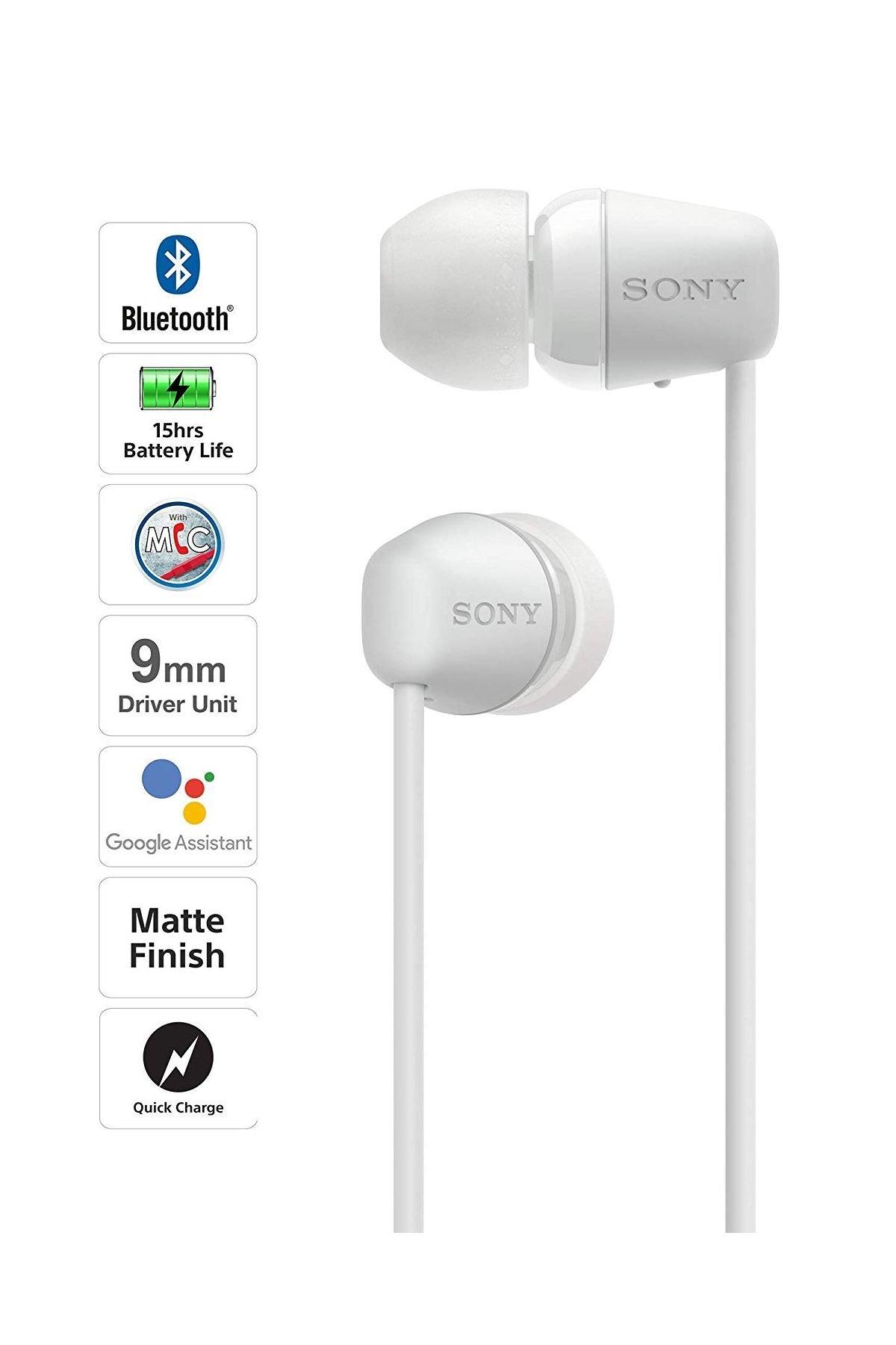 Sony WI-C200 Wireless In-ear Earphones - White