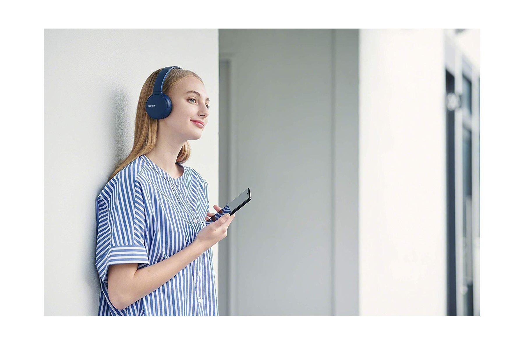 Sony Wireless On-Ear Headphone (WH-CH510) - Blue