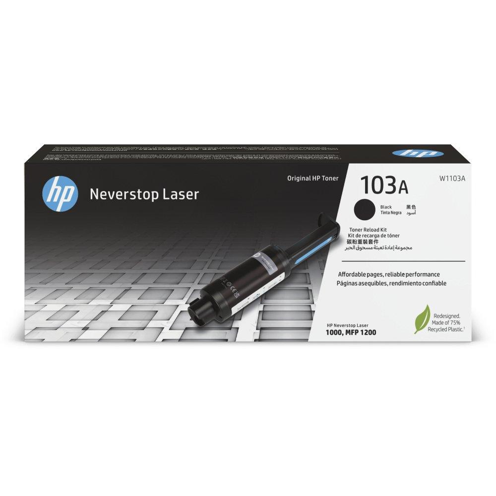 Buy Hp neverstop 103a laser toner cartridge - black in Saudi Arabia