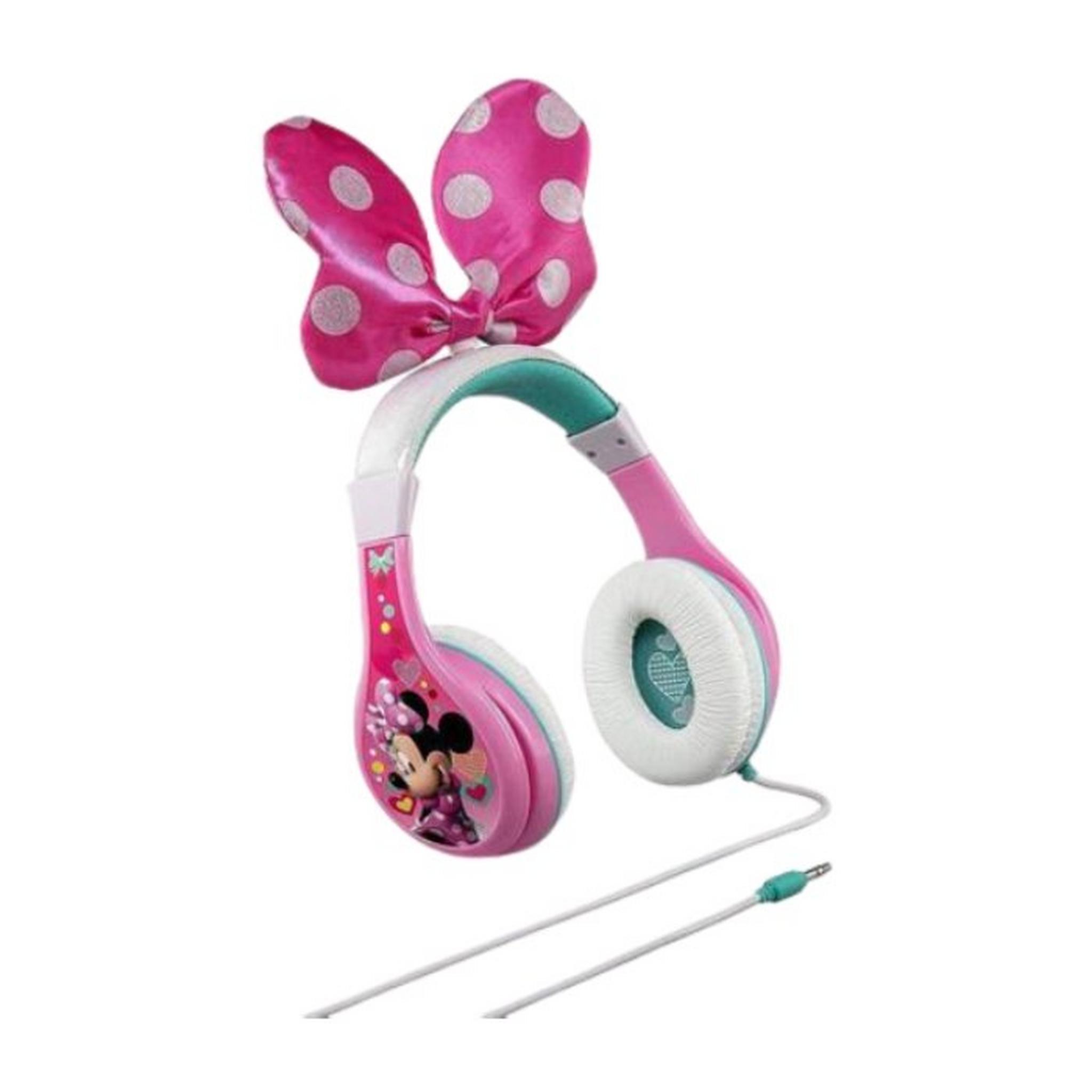 iHome Kid Designs Wired Headphones - Minnie Mouse