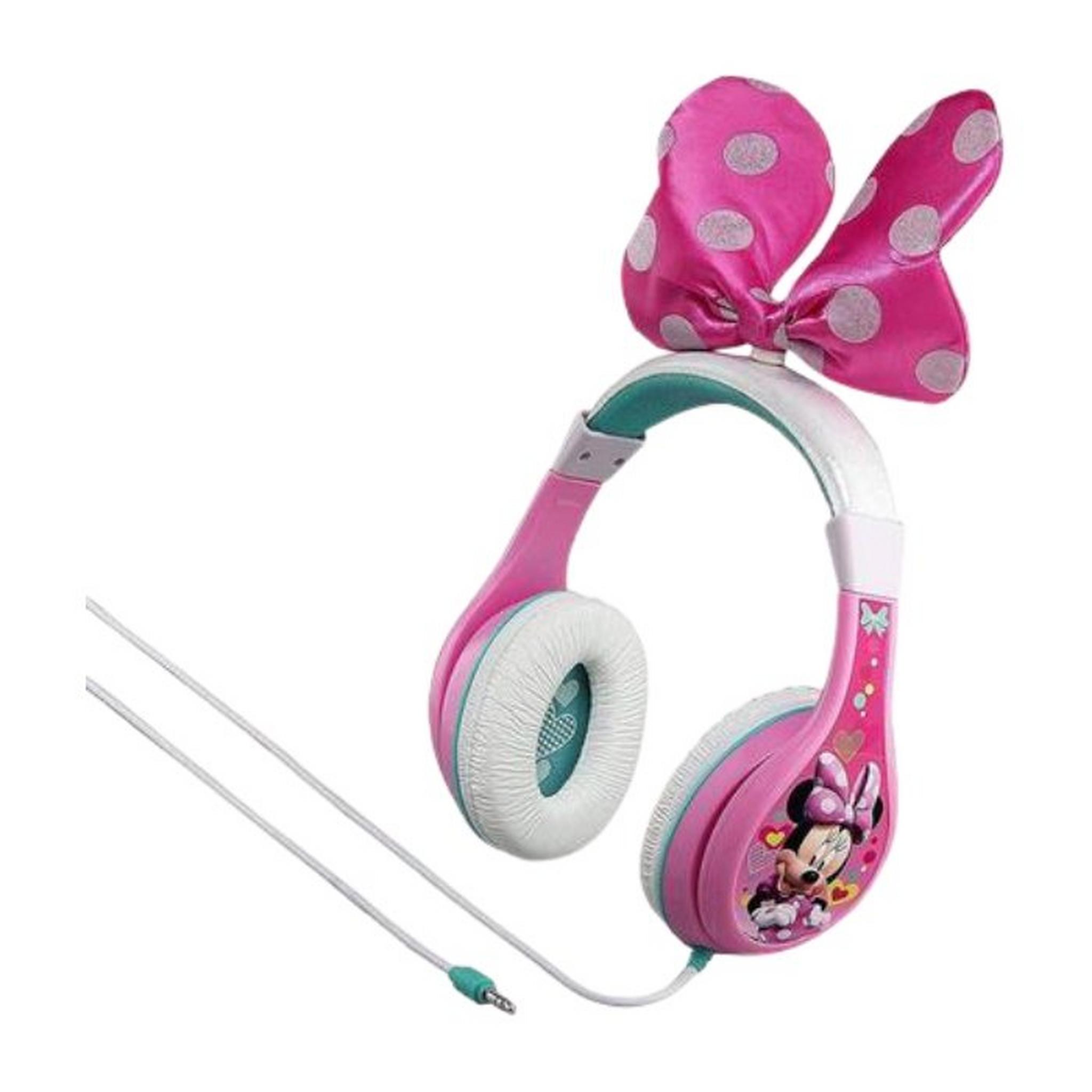 iHome Kid Designs Wired Headphones - Minnie Mouse