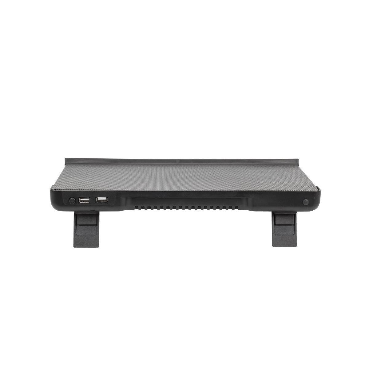 لوحة تبريد لأجهزة الكمبيوتر المحمول حتى 17.3 بوصة من ريفا (5556) - أسود