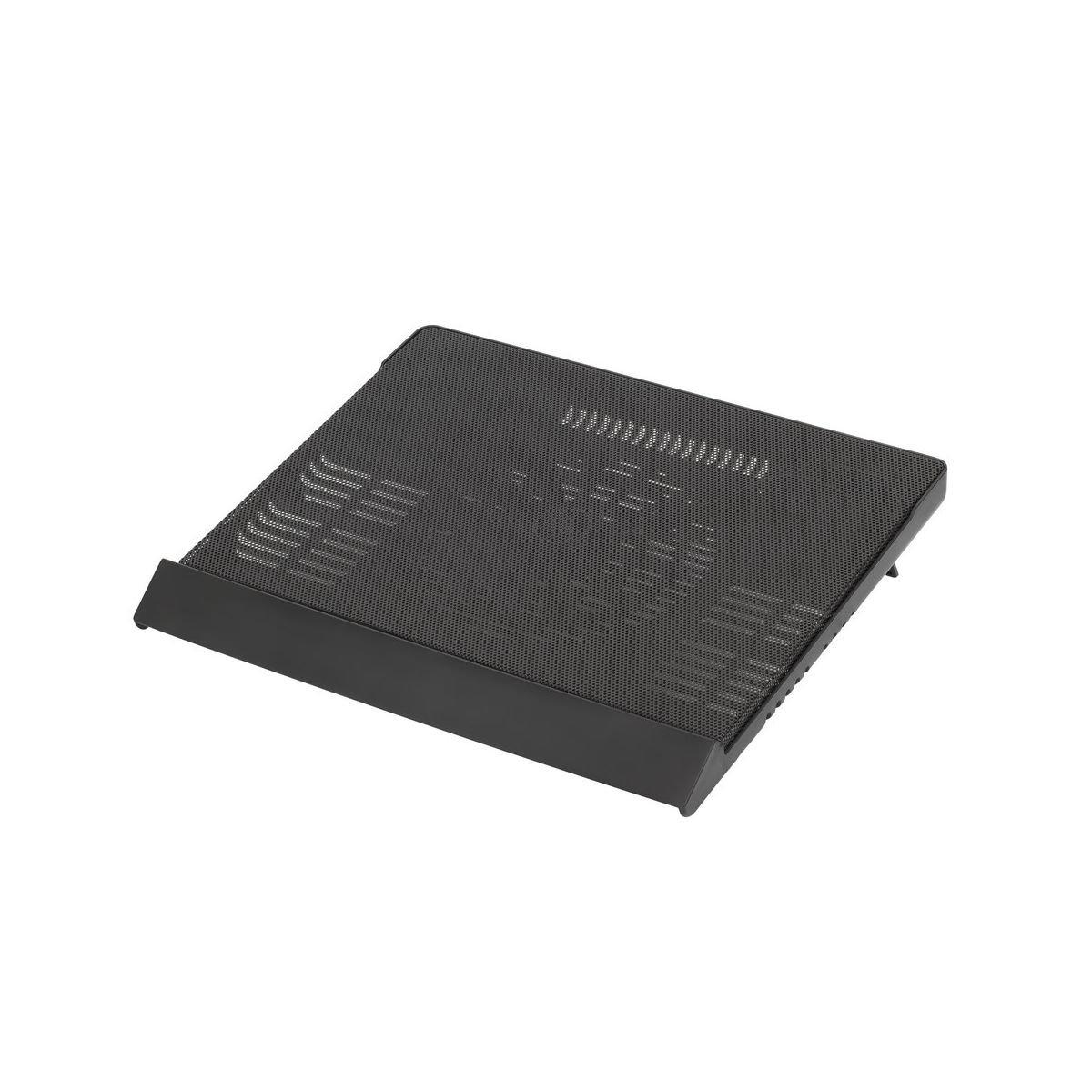 لوحة تبريد لأجهزة الكمبيوتر المحمول حتى 17.3 بوصة من ريفا (5556) - أسود