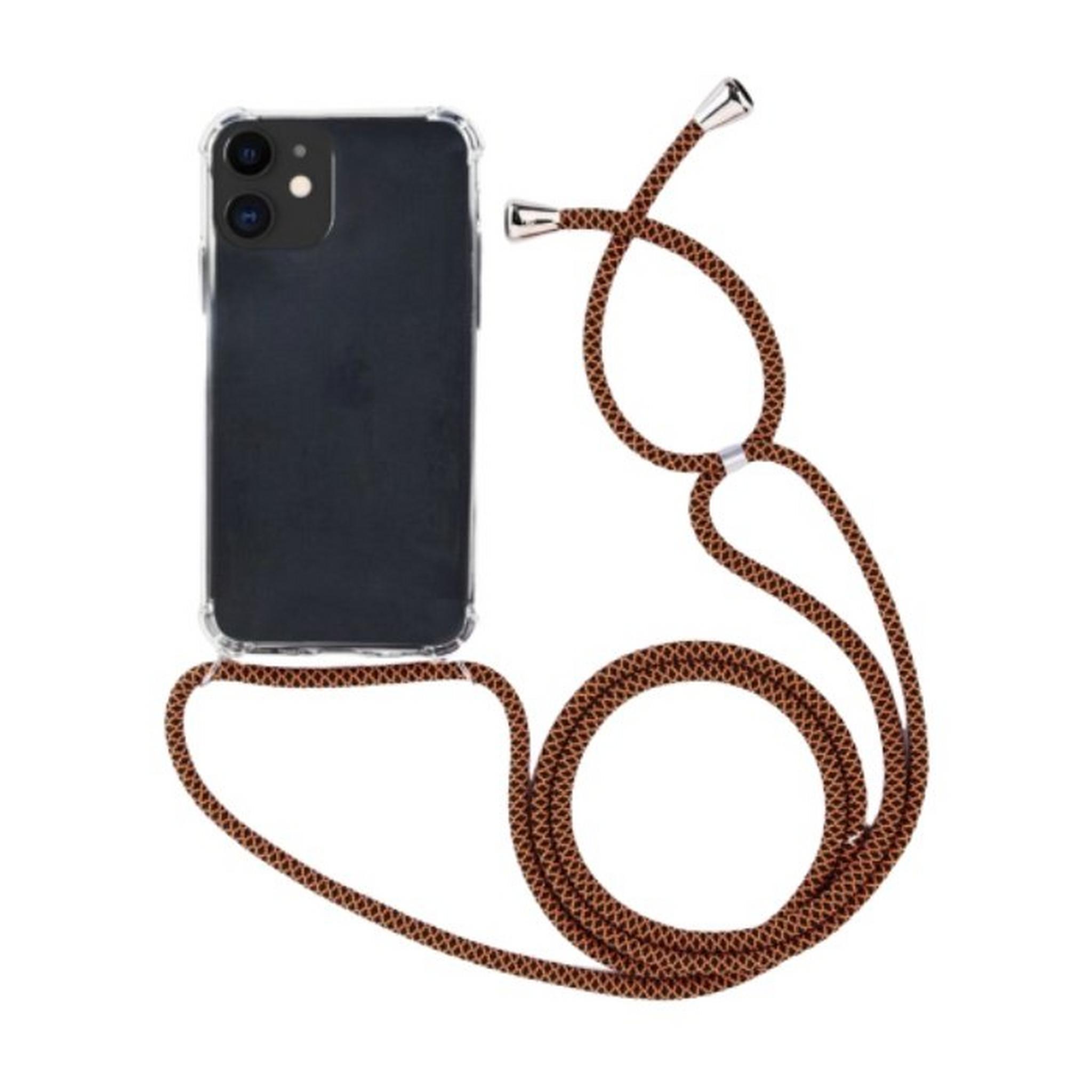 EQ Necklace String iPhone 11 Case - Green Strap