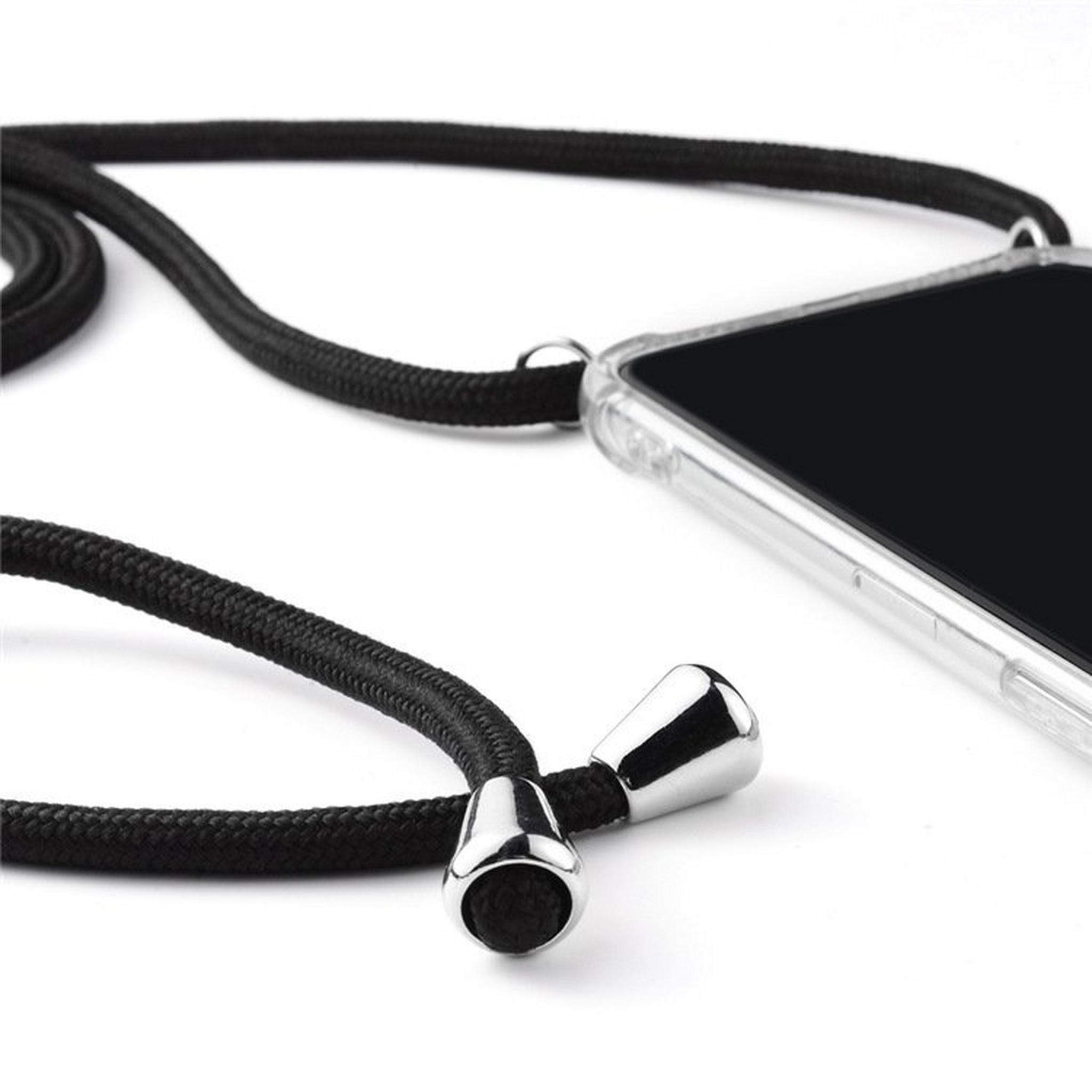 EQ Necklace String iPhone 11 Case - Black Strap