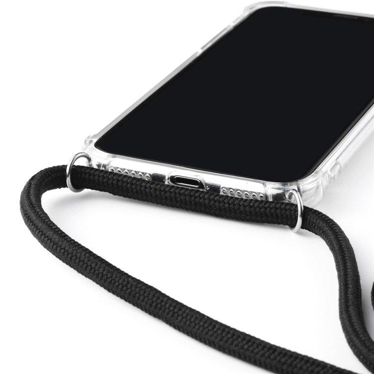 EQ Necklace String iPhone 11 Case - Black Strap