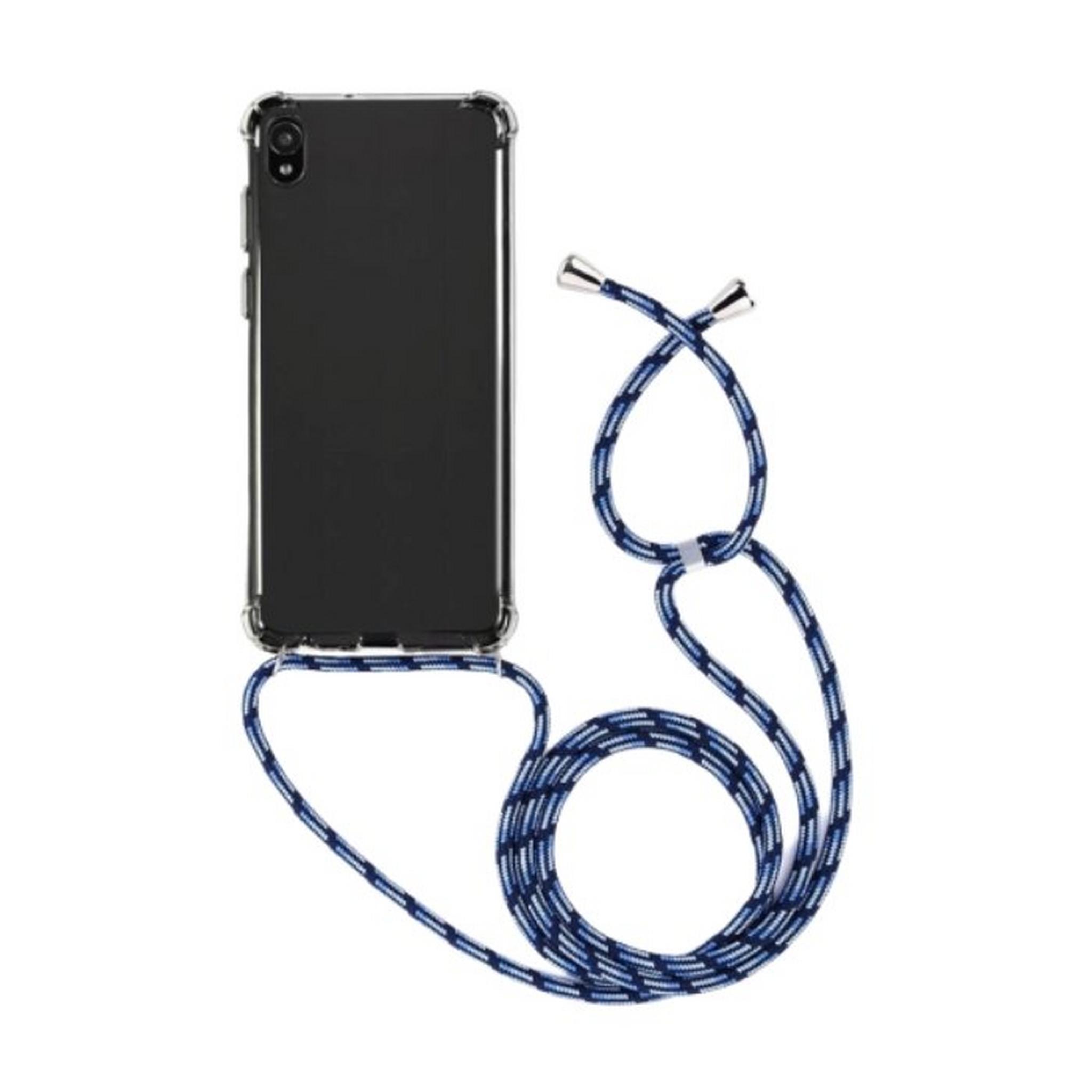 EQ Necklace String Huawei Y5 2019 Case - Blue Strap
