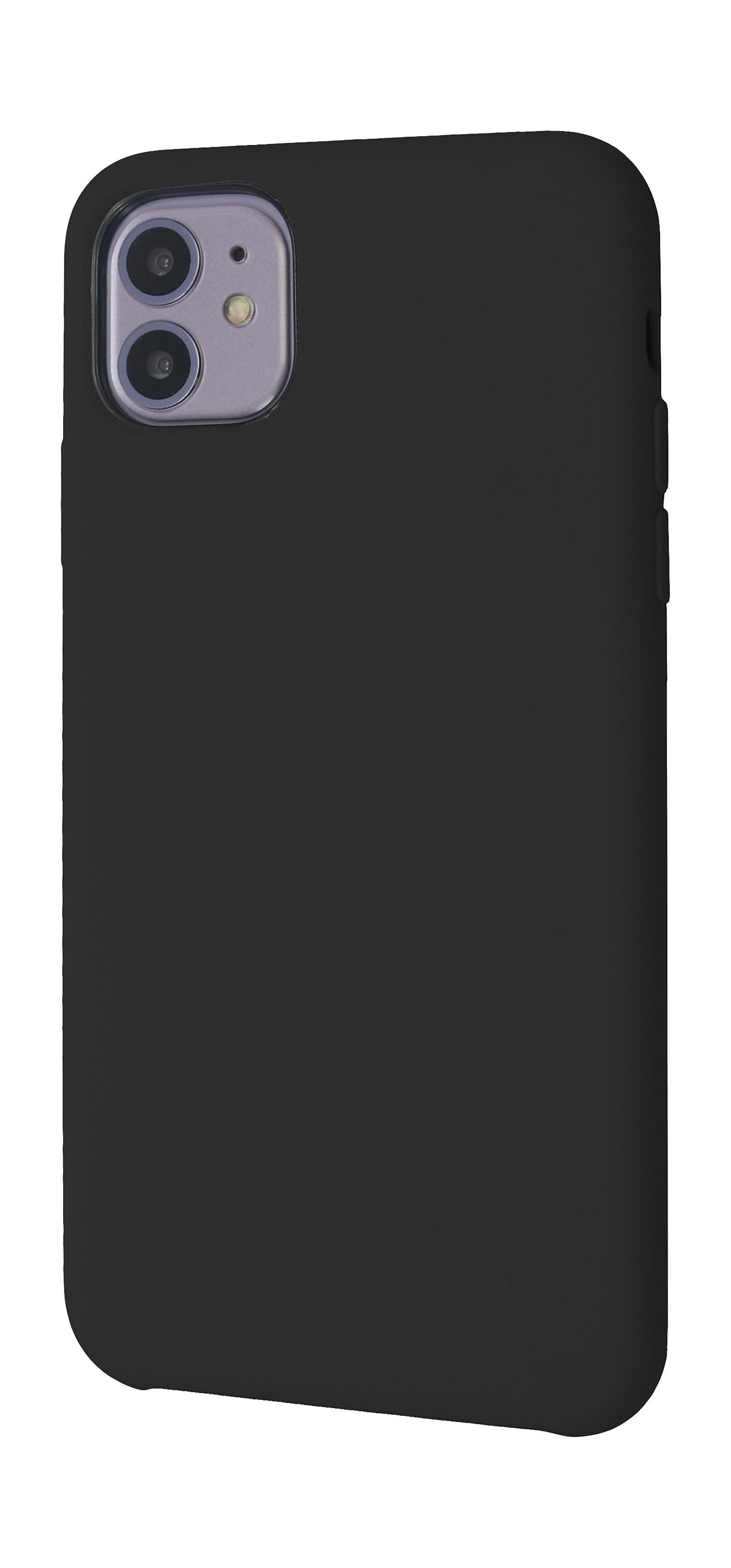 EQ iPhone 11 Liquid Silicone Back Case - Black
