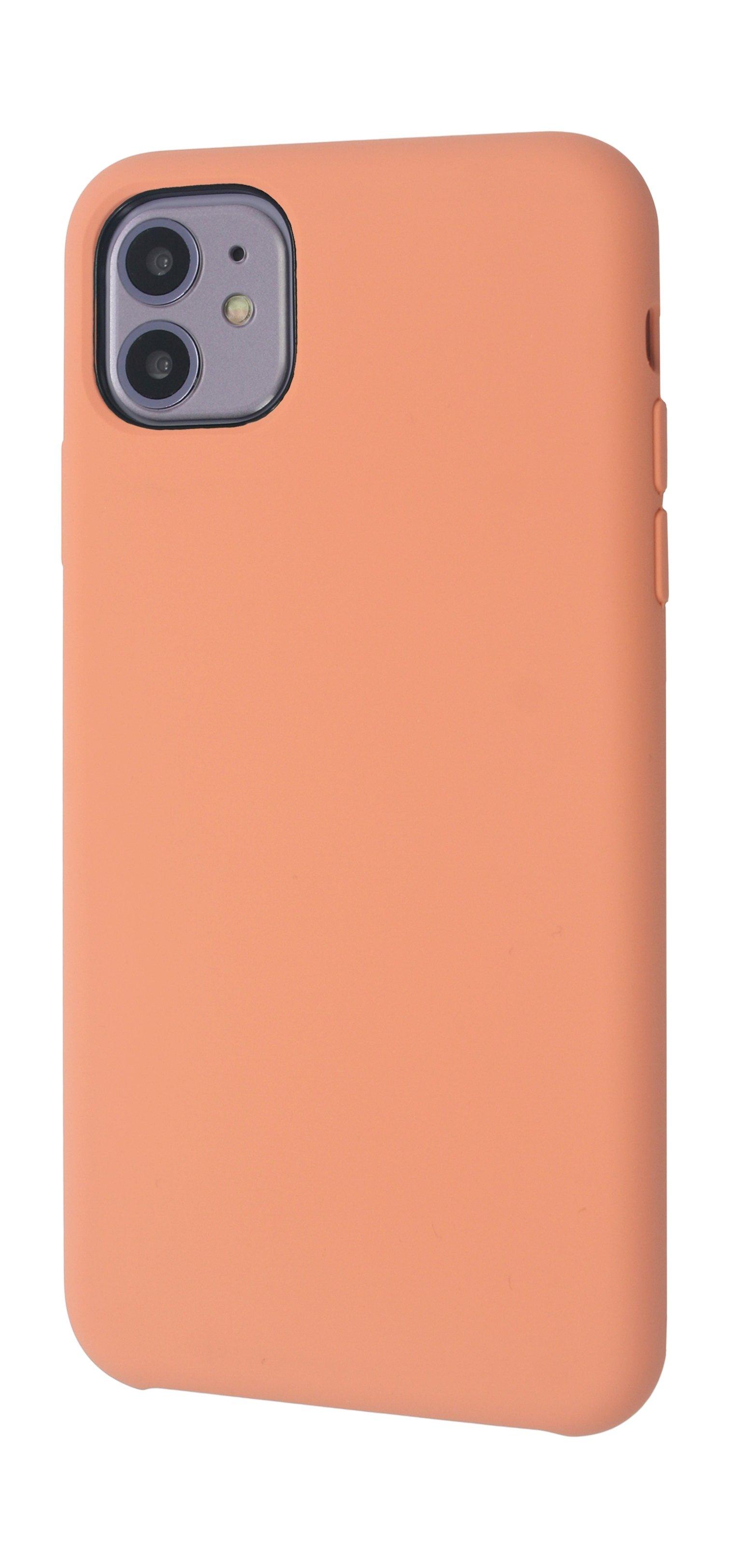 EQ iPhone 11 Liquid Silicone Back Case Peach Price in Kuwait Xcite