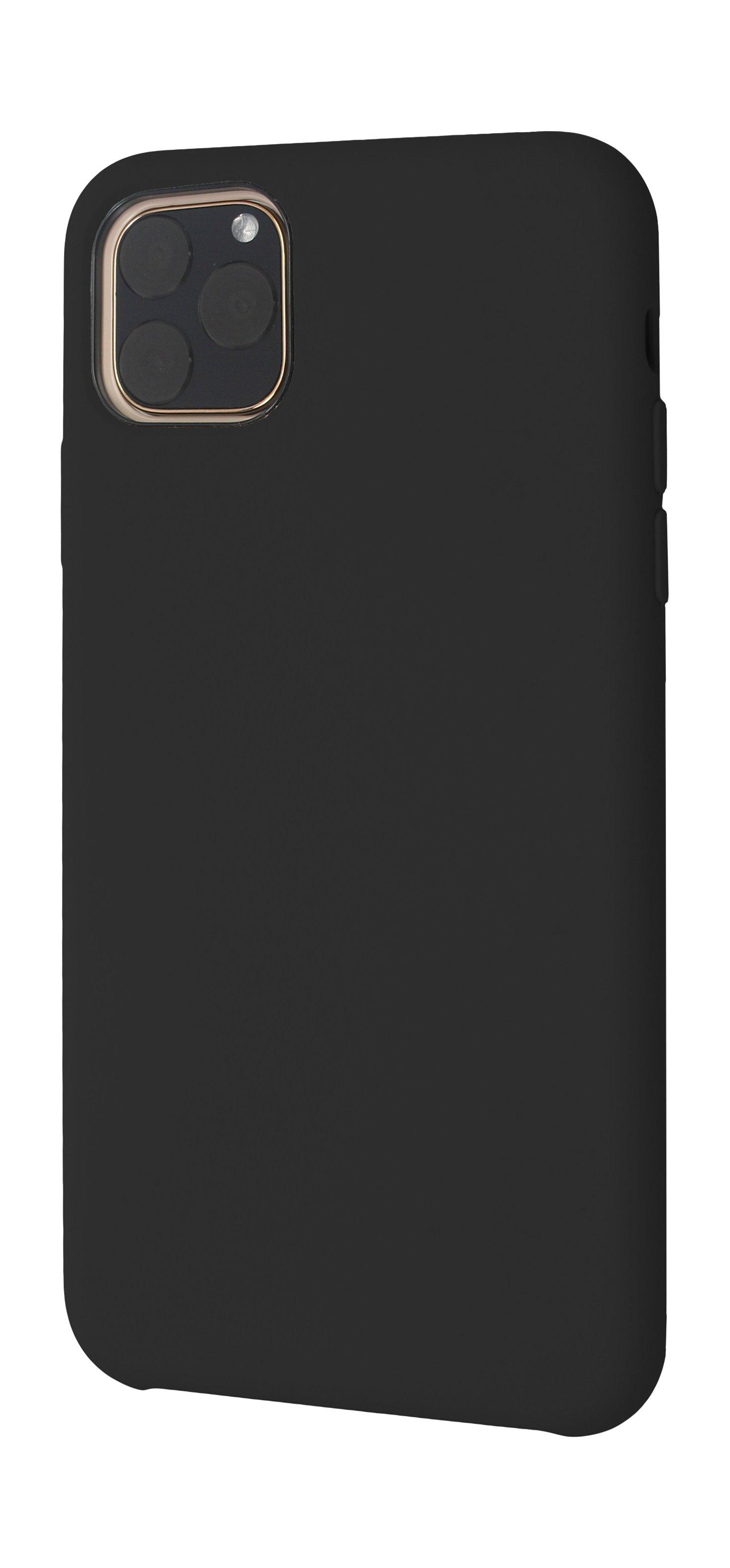 EQ iPhone 11 Pro Max Liquid Silicone Back Case - Black