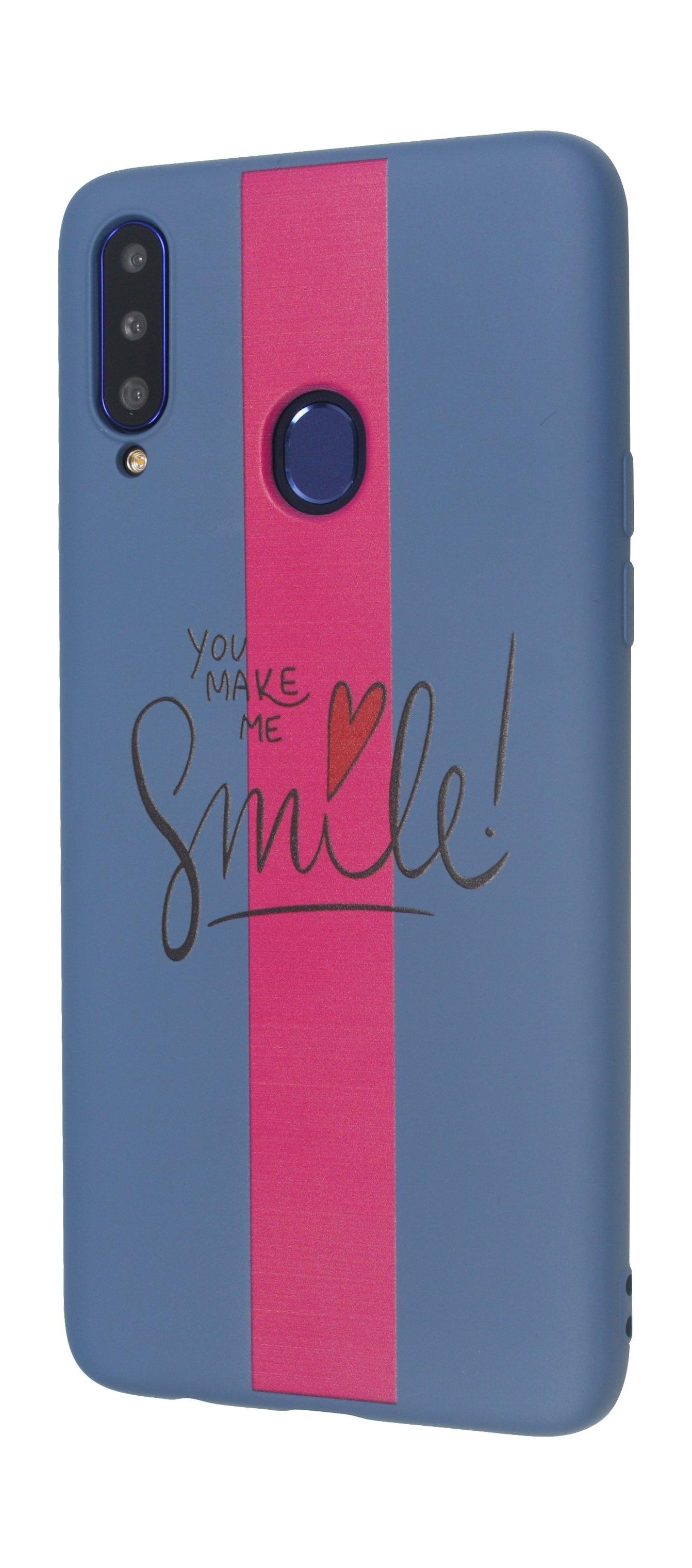 EQ Samsung Galaxy A20S Candy Silicone Print Back Case - G