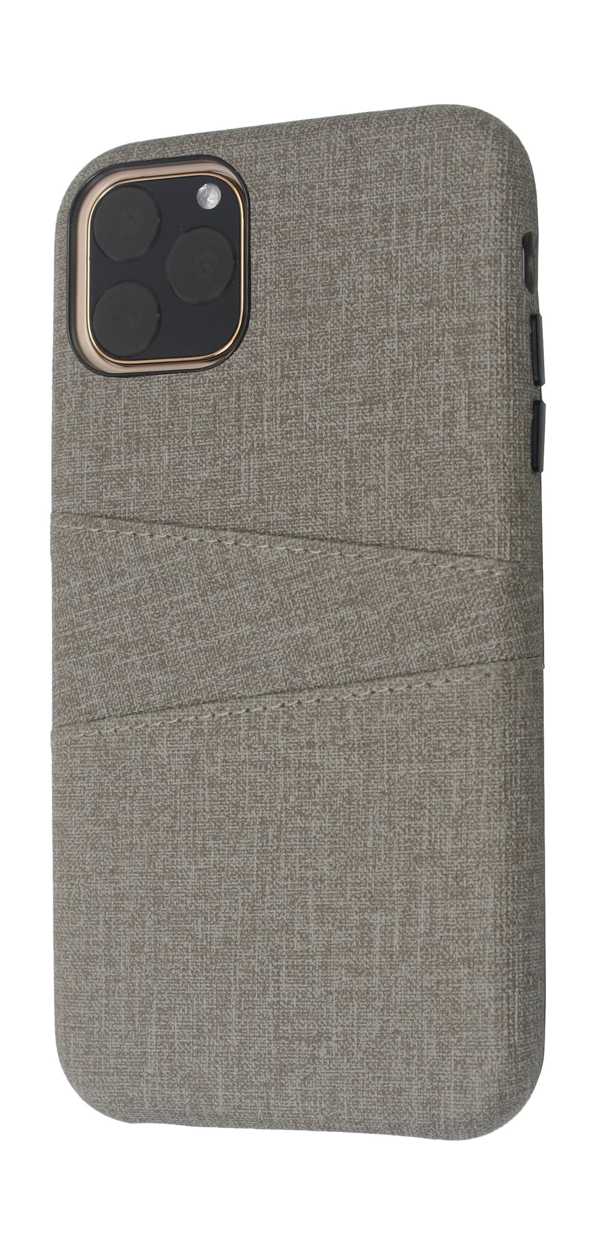 EQ iPhone 11 Pro Blank Pocket Back Case - Grey